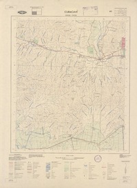 Curacaví 332230 - 710730 [material cartográfico] : Instituto Geográfico Militar de Chile.