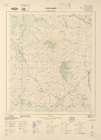 Cuncumén 333730 - 712230 [material cartográfico] : Instituto Geográfico Militar de Chile.