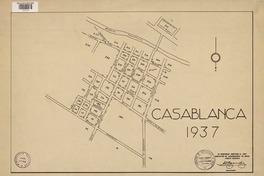 Casablanca  [material cartográfico] Asociación de Aseguradores de Chile, Comité Incendio.