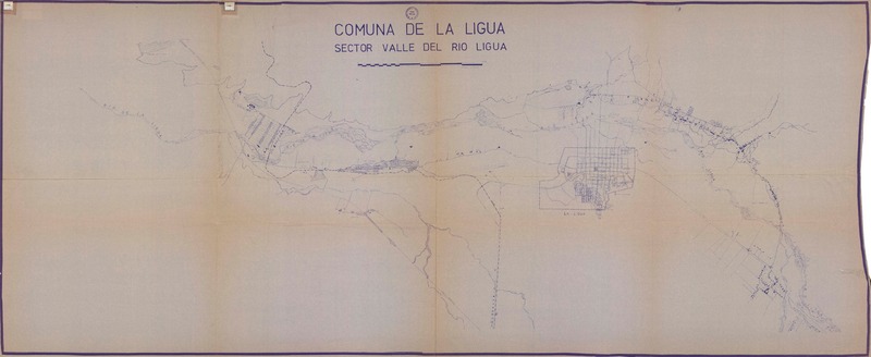 Comuna de La Ligua sector Valle del Río Ligua. [material cartográfico] :
