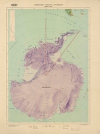 Territorio chileno antártico  [material cartográfico] Instituto Geográfico Militar de Chile.