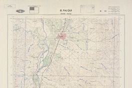 El Palqui 304500 - 705230 [material cartográfico] : Instituto Geográfico Militar de Chile.