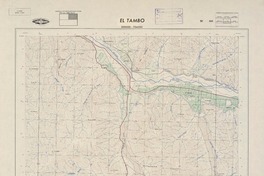 El Tambo 300000 - 704500 [material cartográfico] : Instituto Geográfico Militar de Chile.