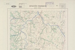 Estación Chahuilco 403730 - 730730 [material cartográfico] : Instituto Geográfico Militar de Chile.