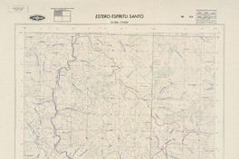 Estero Espíritu Santo 311500 - 712230 [material cartográfico] : Instituto Geográfico Militar de Chile.