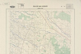 Isla de San Vicente 364500 - 714500 [material cartográfico] : Instituto Geográfico Militar de Chile.