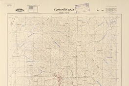 Compañía Baja 294500 - 710730 [material cartográfico] : Instituto Geográfico Militar de Chile.