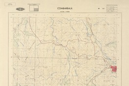 Combarbalá 310730 - 710000 [material cartográfico] : Instituto Geográfico Militar de Chile.