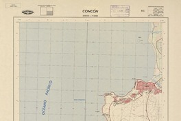 Concón 325230 - 713000 [material cartográfico] : Instituto Geográfico Militar de Chile.