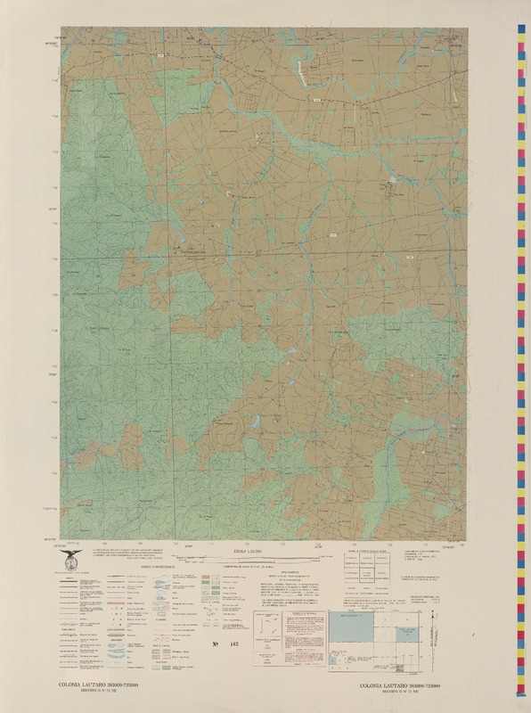 Colonia Lautaro 383000- 723000 [material cartográfico] : Instituto Geográfico Militar de Chile.