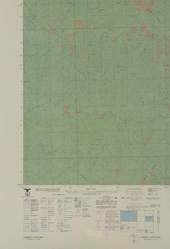 Cabrera 372230 - 730000 [material cartográfico] : Instituto Geográfico Militar de Chile.