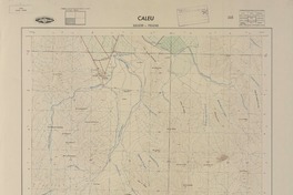 Caleu 325230 - 705230 [material cartográfico] : Instituto Geográfico Militar de Chile.