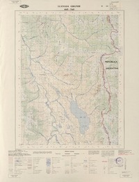 Llanada Grande 4145 - 7145 [material cartográfico] : Instituto Geográfico Militar de Chile.