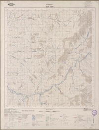 Conay 2845 - 7000 [material cartográfico] : Instituto Geográfico Militar de Chile.