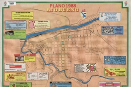 Plano 1988 Río Bueno  [material cartográfico]