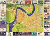 Plano urbano Valdivia 2000  [material cartográfico]