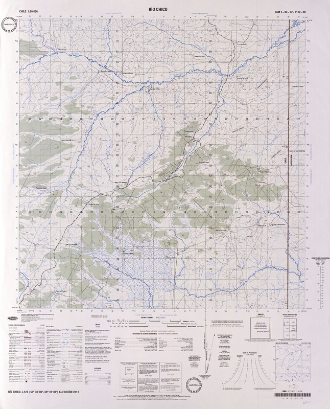 Río Chico  [material cartográfico] Instituto Geográfico Militar.