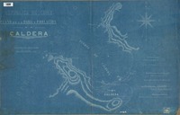 Plano de la bahía y población de Caldera  [material cartográfico] E. D. Poisson.
