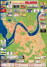 Plano urbano 2001 Santa María la Blanca de Valdivia [material cartográfico] :