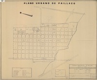 Plano Urbano de Paillaco  [material cartográfico] Ilustre Municipalidad de Paillaco Dirección de Obras.