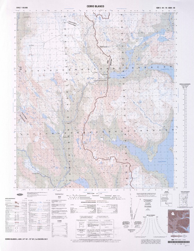Cerro Blanco  [material cartográfico] Instituto Geográfico Militar.