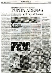 Punta Arenas y el país del agua  [artículo] Maite Armendariz Azcárate.