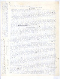 [Carta] 1936? nov. 15 Lisboa, Portugal <a> Pedro Aguirre Cerda, Chile