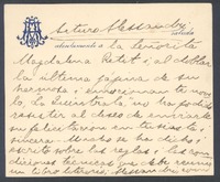 [Carta], 1932 jul. 4 Santiago, Chile <a> Magdalena Petit