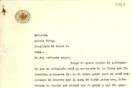 [Carta] [1939?], [Santiago, Chile?] [a] Lucila Godoy, Niza, [Francia]
