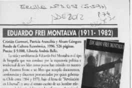 Eduardo Frei Montalva (1911-1982)  [artículo] Rosa María Verdejo.