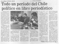 Todo un período del Chile político en libro periodístico  [artículo].