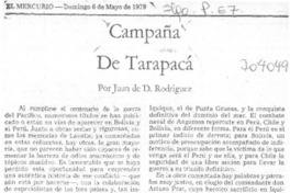 Campaña de Tarapacá