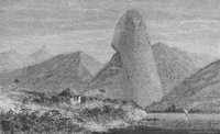 Río de Janeiro. Un aspecto del Pan de Azúcar, hacia 1830