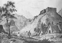 El valle del Río Turbio, hacia 1835 El valle del Río Turbio, hacia 1835