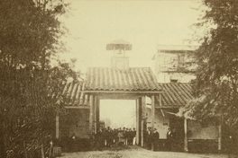 Fachada del antiguo Matadero, ca. 1900 Fachada del antiguo Matadero, ca. 1900