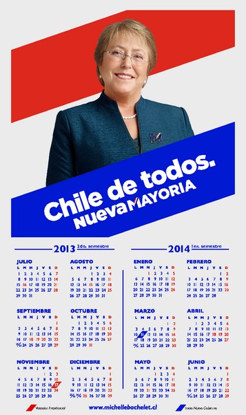 Chile de todos Nueva Mayoría.