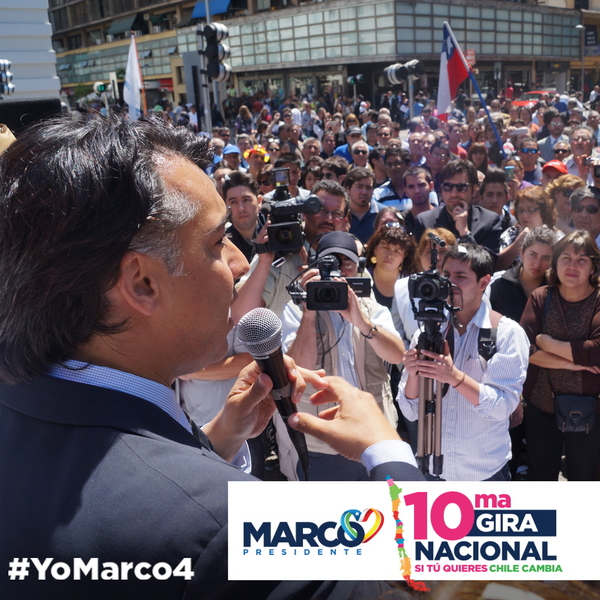 Marco Presidente 10ma gira nacional.