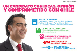 Un Candidato con ideas, opinión y comprometido con Chile