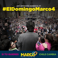 Hoy apóyanos usando el HT #ElDomingoMarco4.