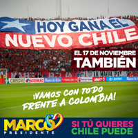 Hoy gana el nuevo Chile el 17 de Noviembre también.