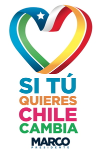 Si tú quieres Chile cambia Marco Presidente.