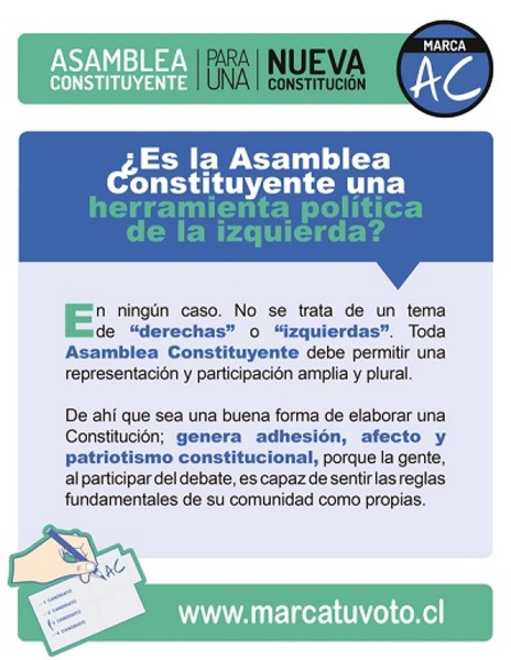 Asamblea Constituyente para una nueva Constitución