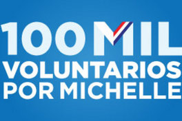 100 mil voluntarios por Michelle