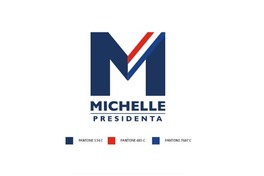 [Dos logos de la campaña presidencial de Michelle Bachelet]