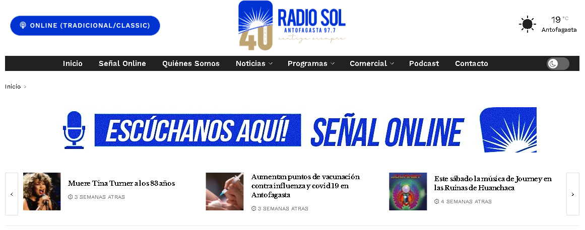 Radiosol [recurso electrónico].