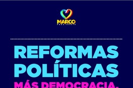 Programa de gobierno Marco Enríquez-Ominami