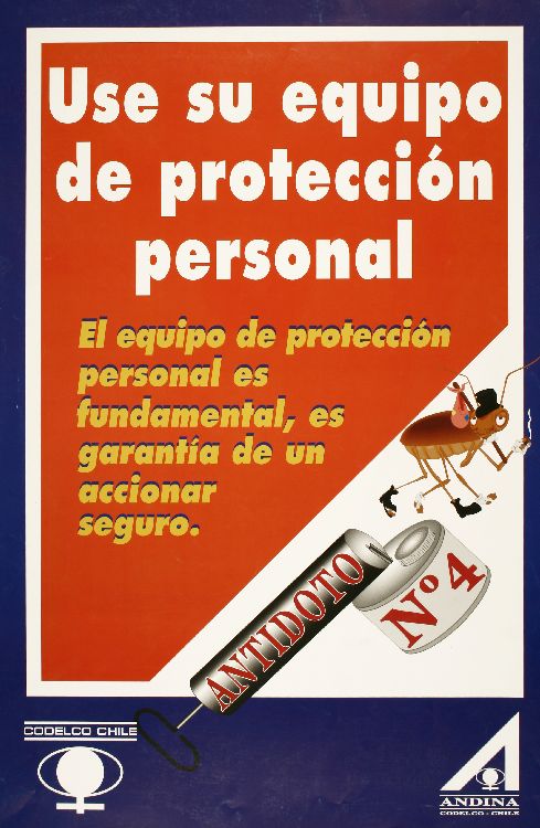 Use su equipo de protección personal el equipo de protección personal es fundamental, es garantía de accionar seguro.