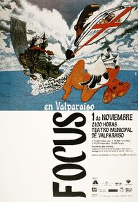Focus en Valparaíso 1 de noviembre 21:00 hrs. Teatro Municipal de Valparaíso.