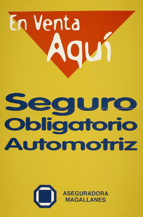 En venta aquí seguro obligatorio automotriz : Aseguradora Magallanes.
