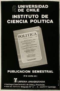 Instituto de Ciencia Política Universidad de Chile : publicación semestral.